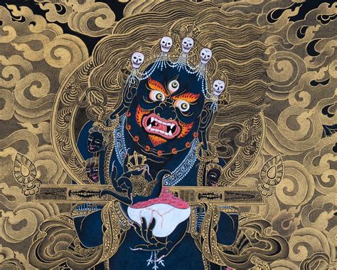 Das Mahakala des Ekmāṇḍa: Eine Explosion mystischer Intensität und zartester Verführung!